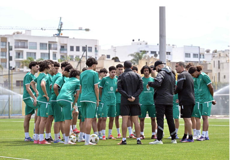 Les Lionceaux de l’Atlas mettent la dernière main avant la finale de la Coupe d’Afrique des Nations contre le Mali