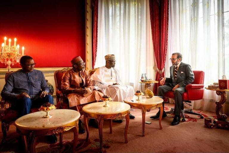 Le roi Mohammed VI reçoit les ministres des Affaires étrangères des pays de l’Alliance Sahel