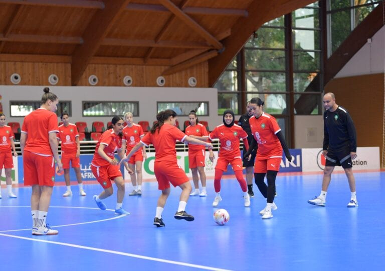 Les Lionnes se préparent à décrocher le titre continental face à la Tanzanie en finale de la Coupe d’Afrique des Nations de Futsal