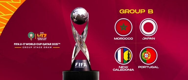 Le tirage au sort place le Maroc dans un groupe fort pour la Coupe du Monde U17 Qatar 2025