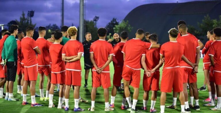 L’équipe nationale marocaine entame son stage de préparation pour les matchs contre la Tunisie et le Bénin