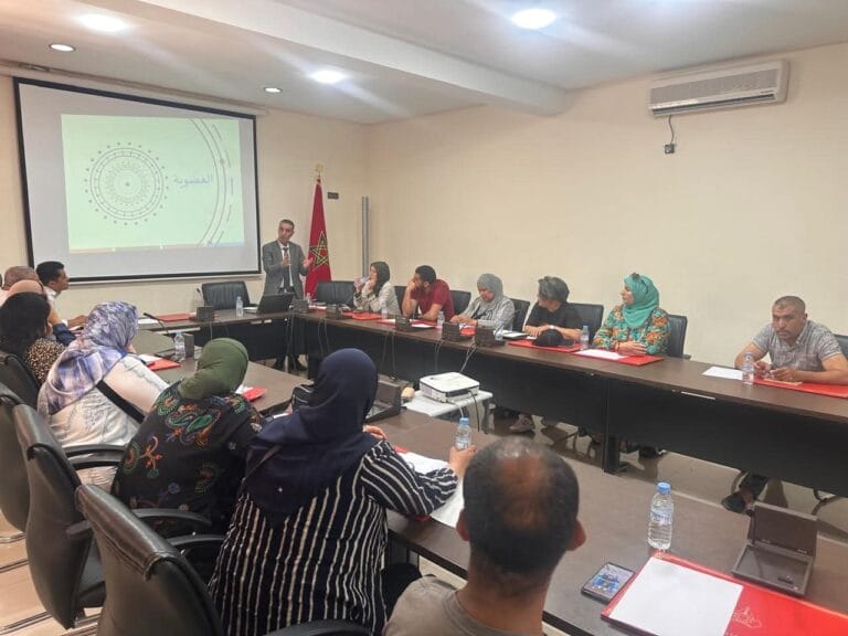 Khouribga : Atelier de formation sur la gestion et l’organisation des coopératives