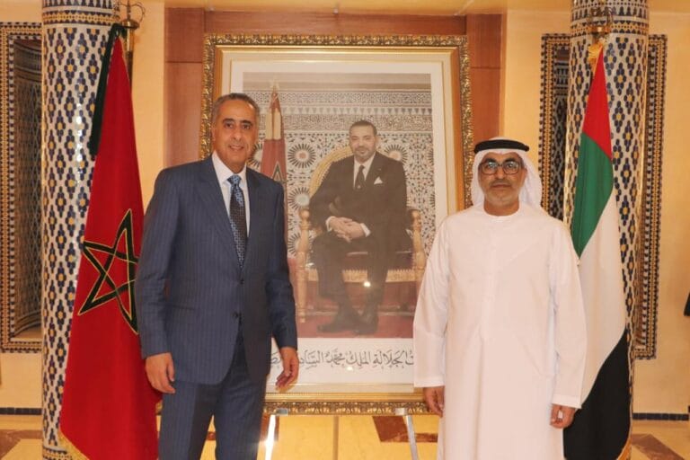 M. Abdellatif Hammouchi reçoit le chef du Service national de renseignement des Emirats arabes unis