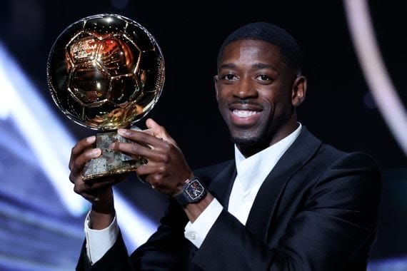 Ousmane Dembélé remporte le Ballon d’Or 2025