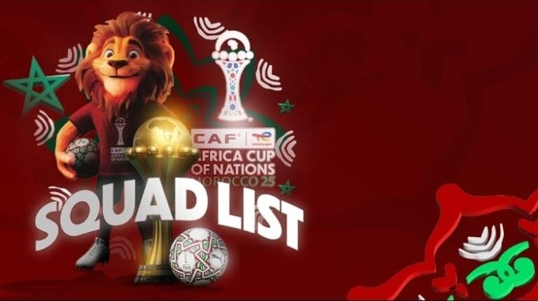 L’équipe nationale dévoile son effectif élargi en vue de la Coupe d’Afrique des Nations 2025 au Maroc.